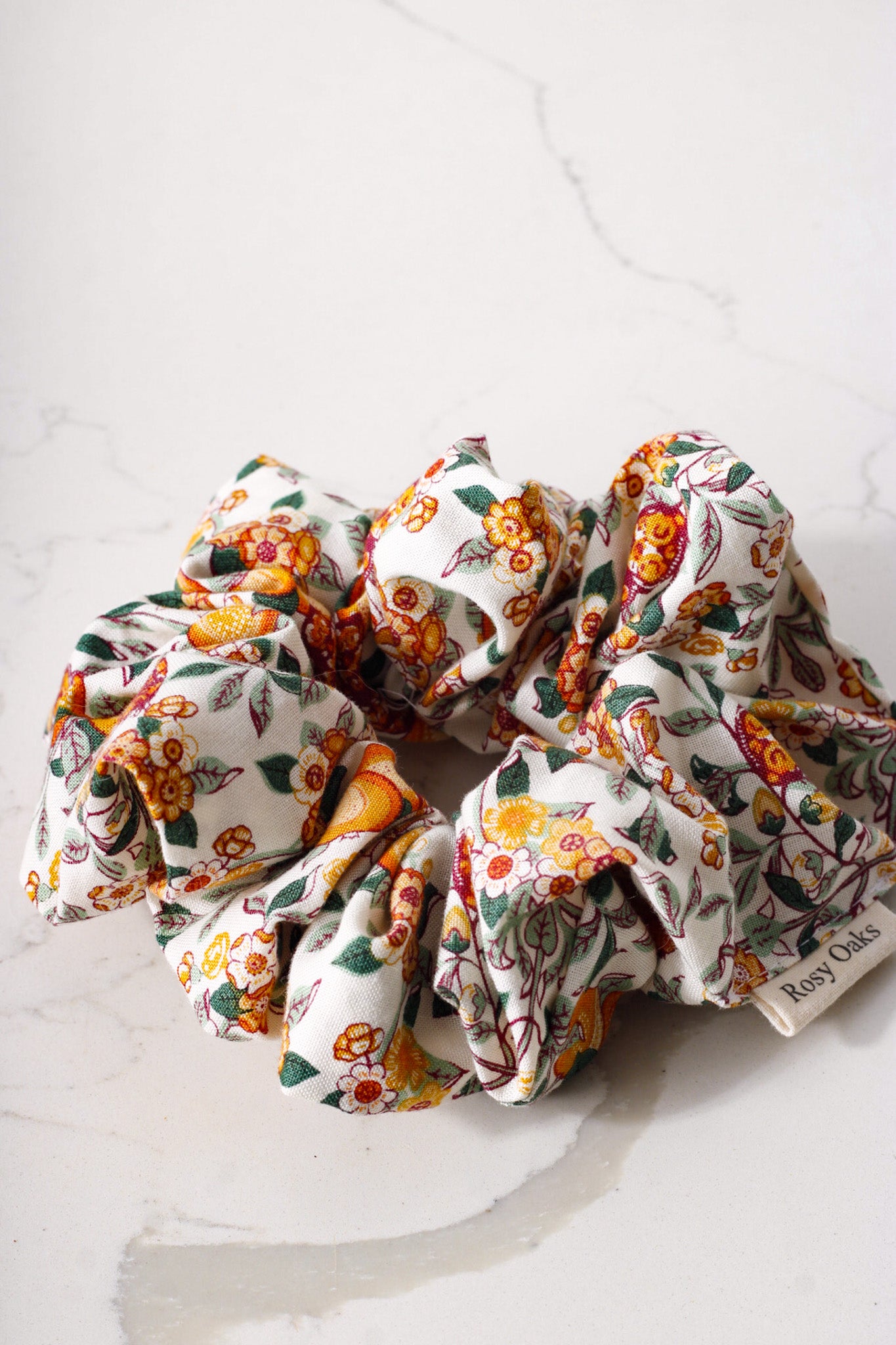 Orange Grove Scrunchie