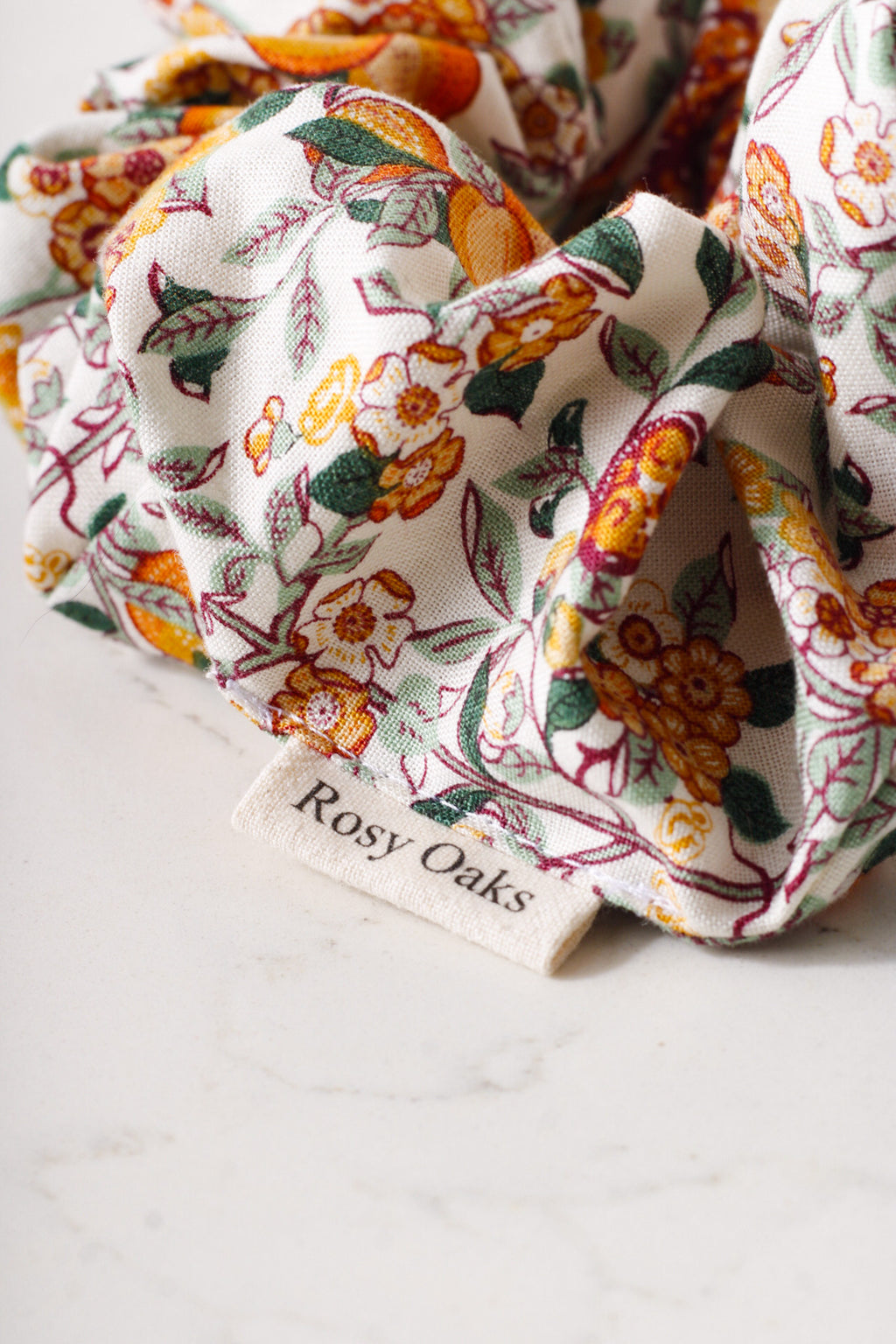 Orange Grove Scrunchie