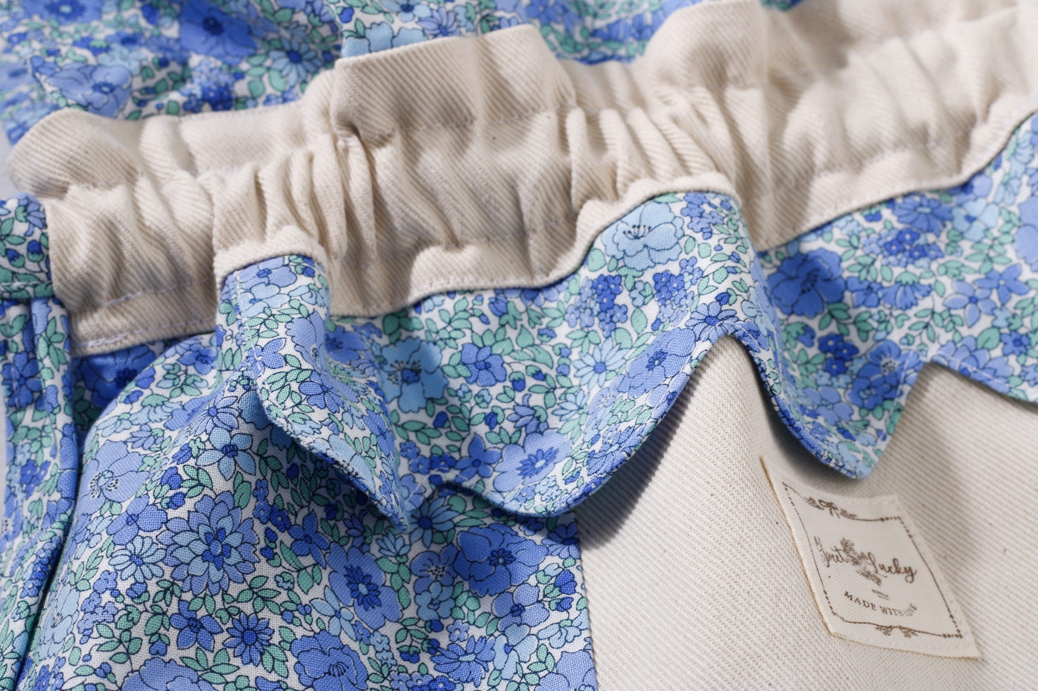 Blue Blossom Bag
