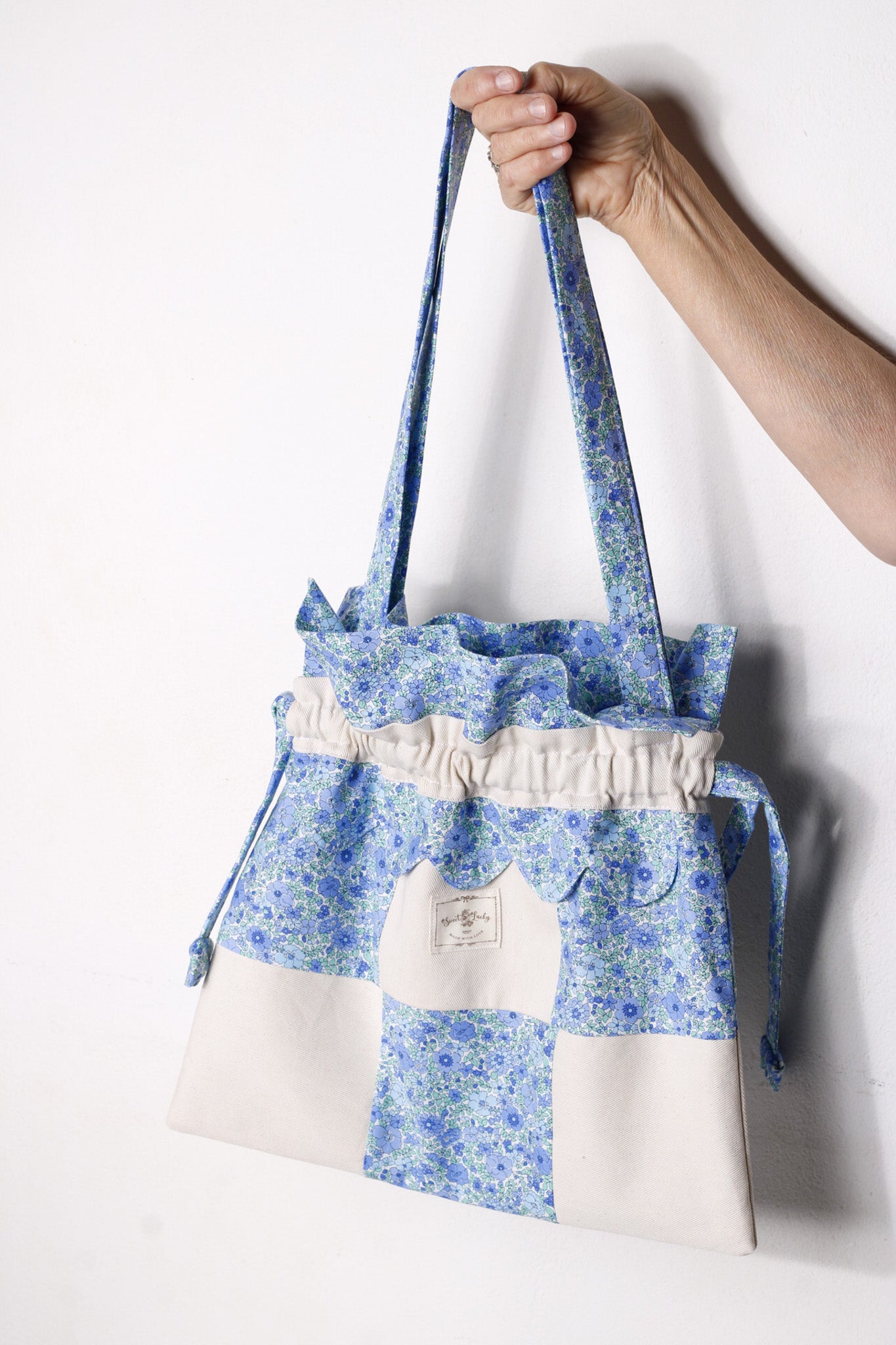 Blue Blossom Bag
