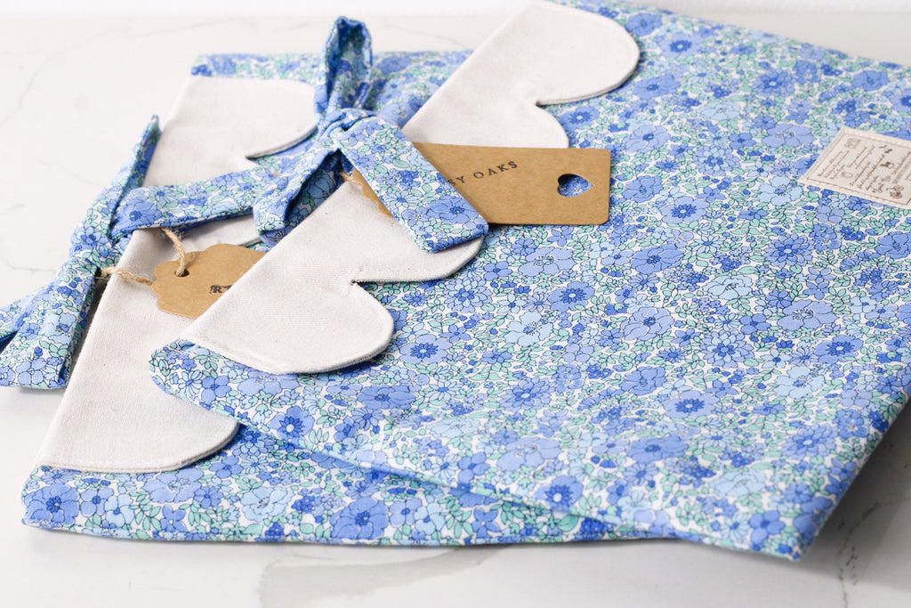 Blue Blossom Book Bag