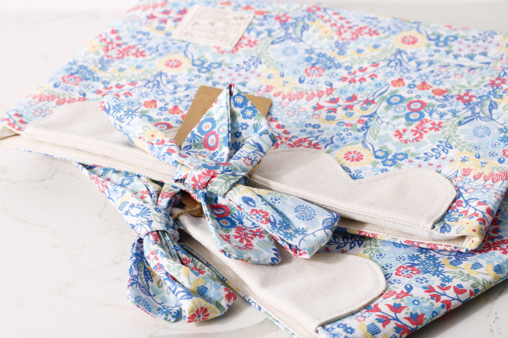 Coral Swirl Book Bag