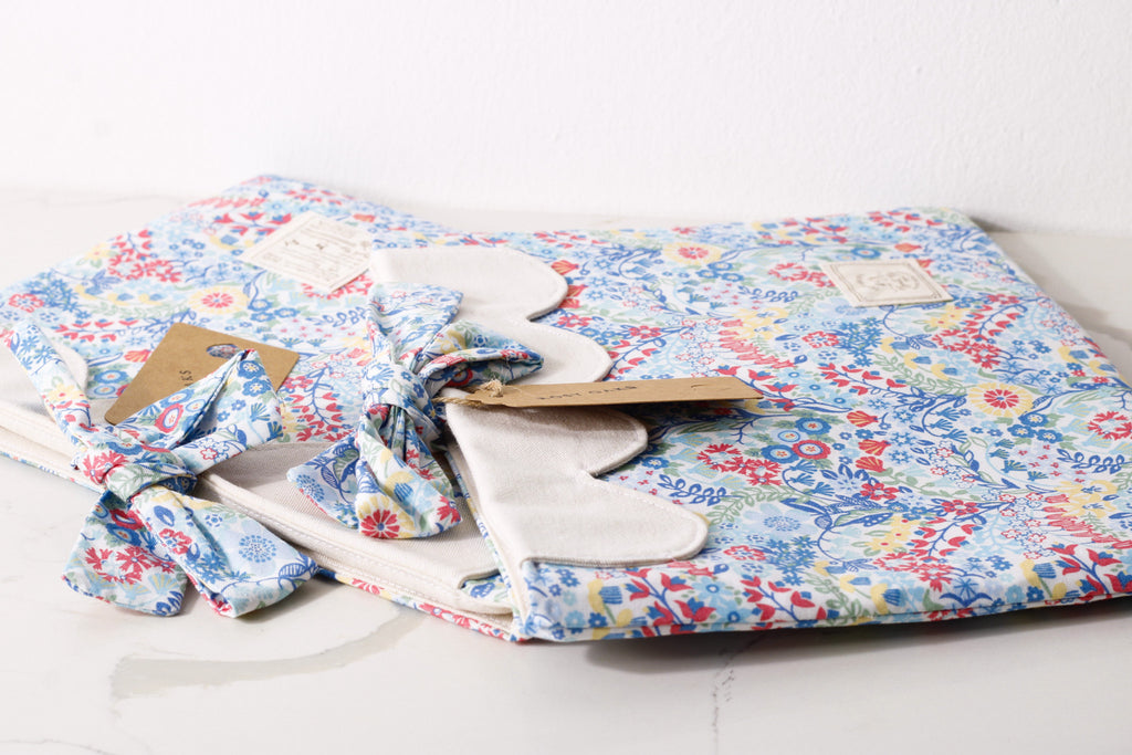 Coral Swirl Book Bag