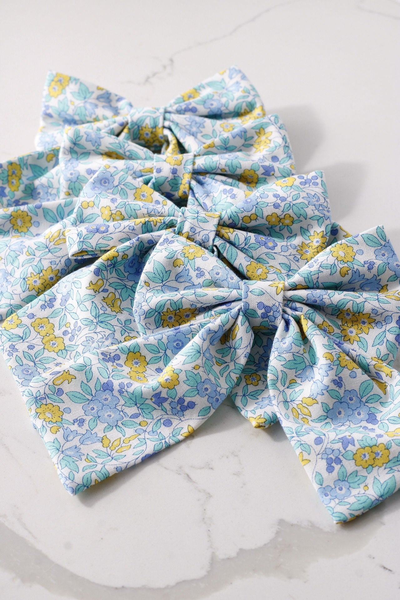 Morning Dew Mini Hair Bow