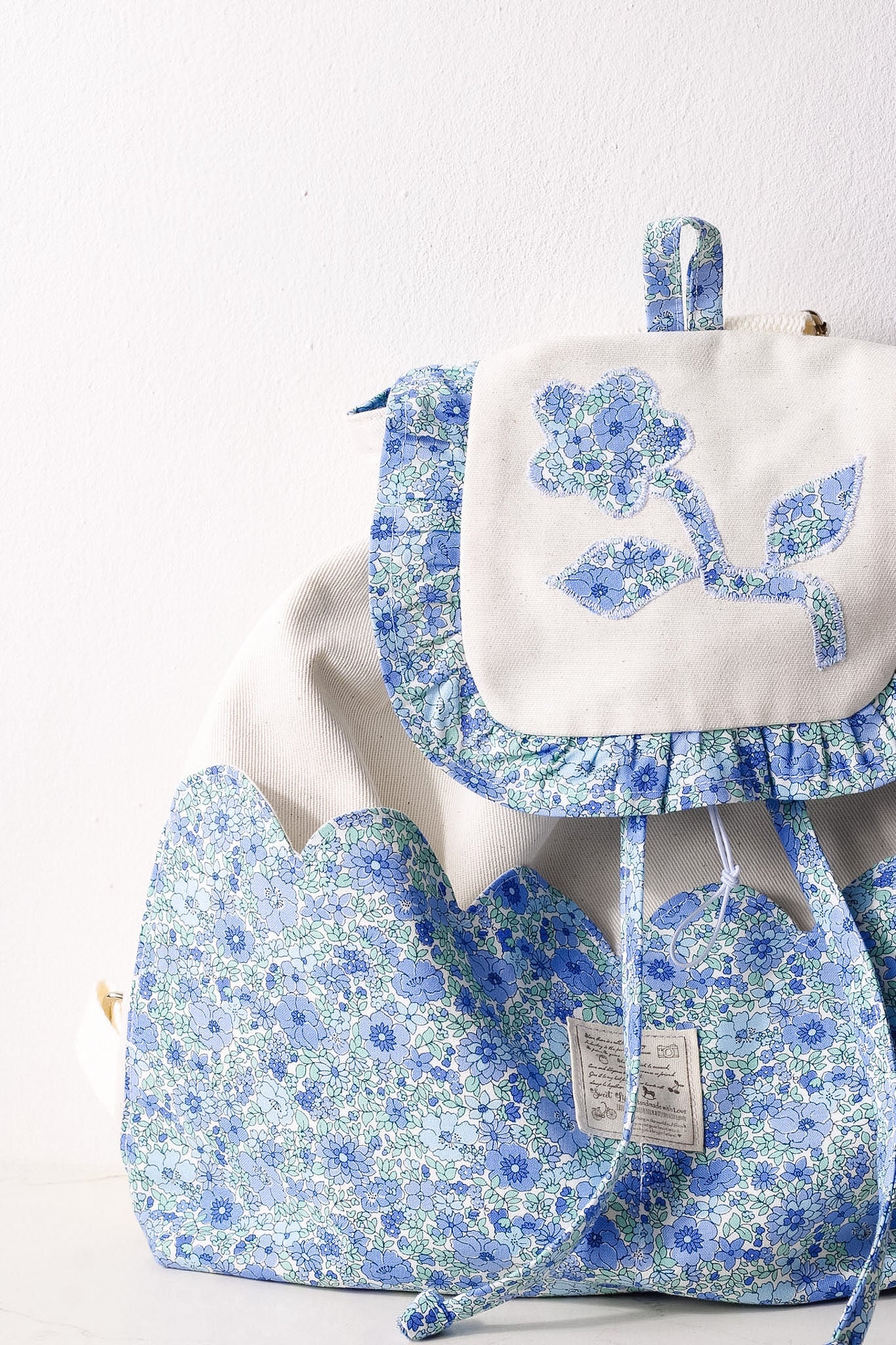 Blue Blossom Kids Backpack
