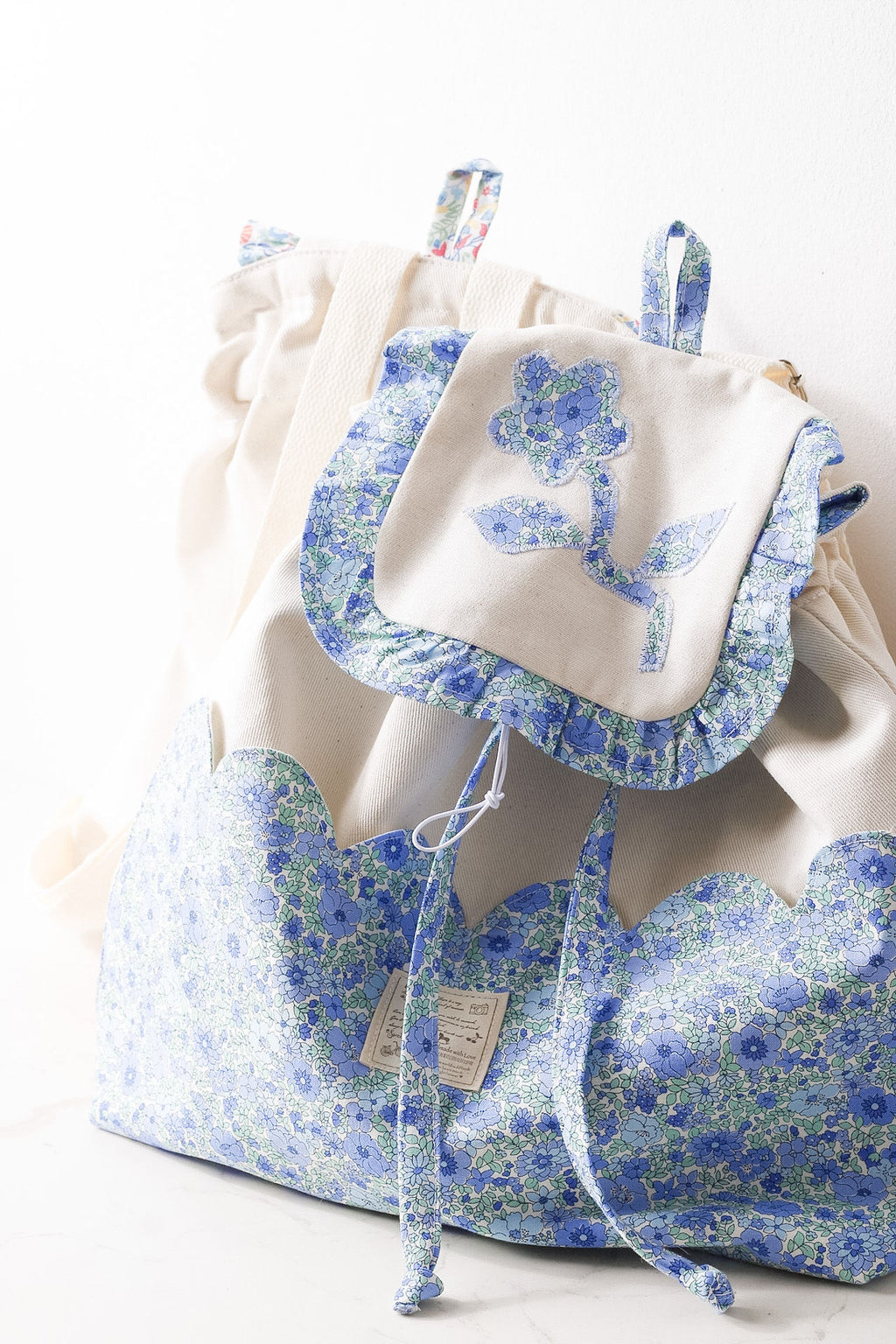 Blue Blossom Kids Backpack