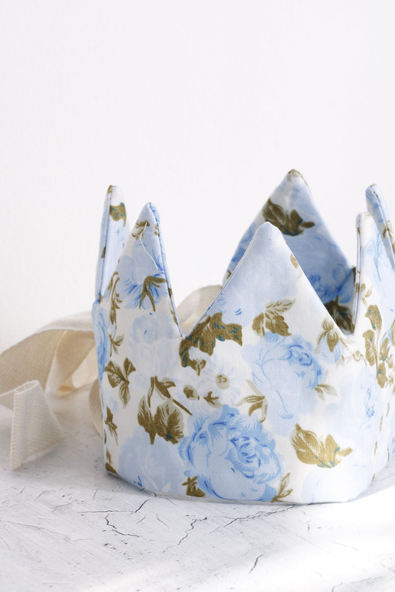 Blue Rose Princess Crown