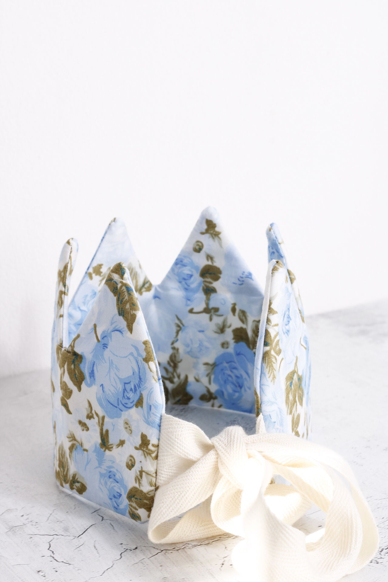 Blue Rose Princess Crown