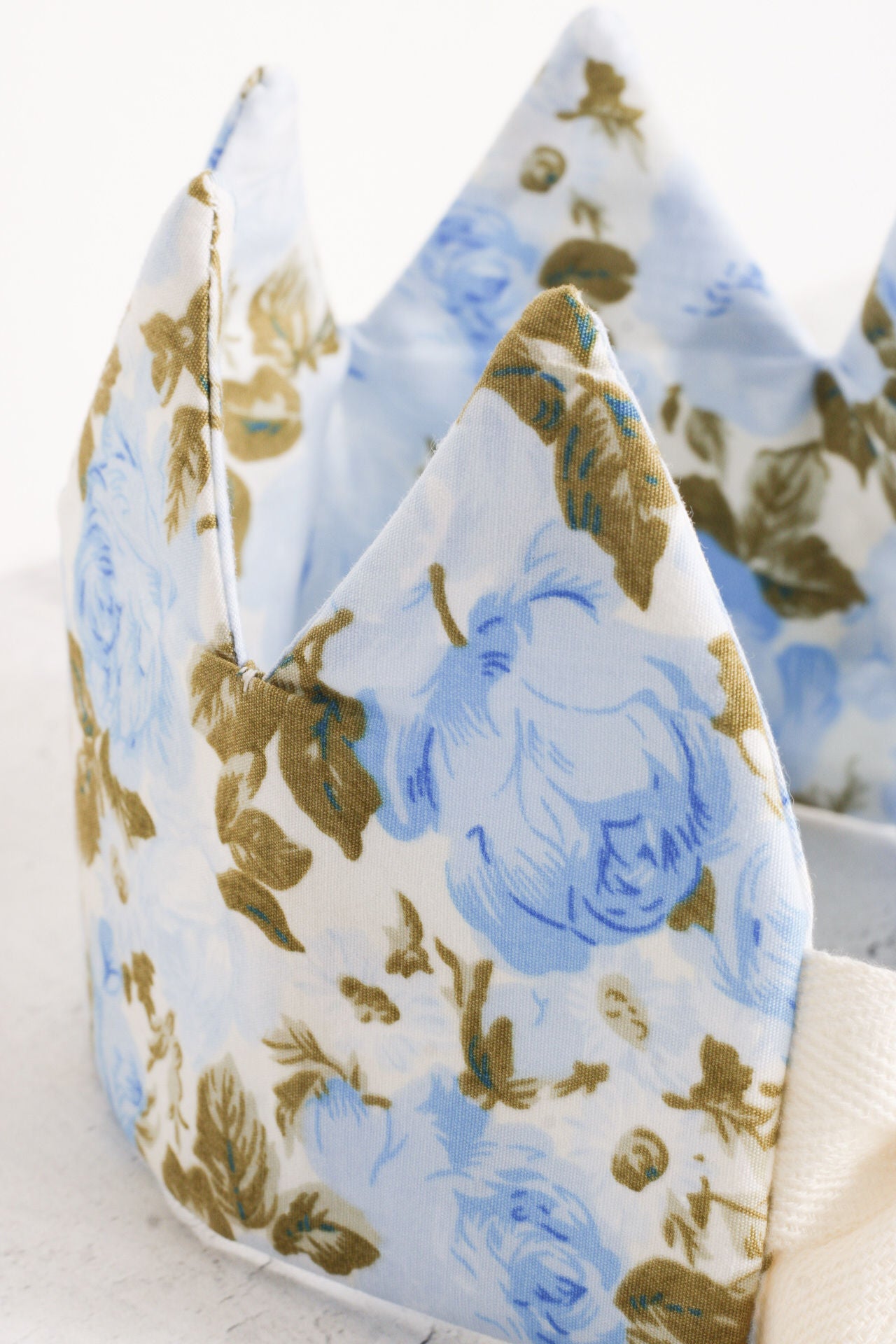 Blue Rose Princess Crown