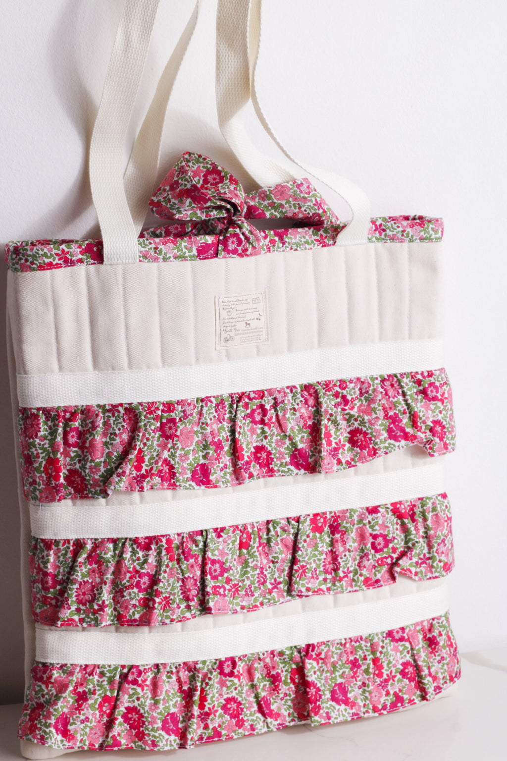 Ruby Red Quilted Bag