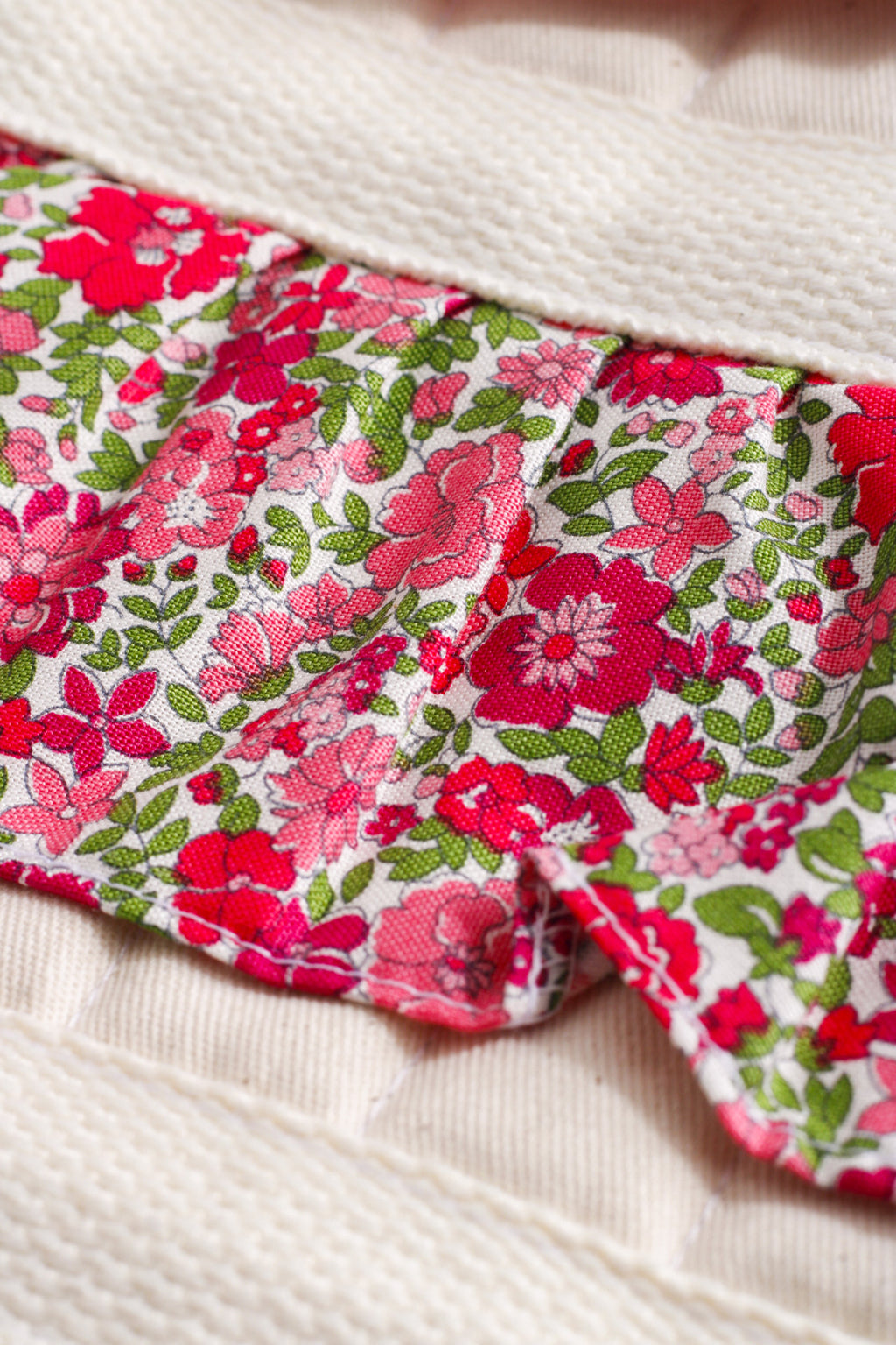 Ruby Red Quilted Bag