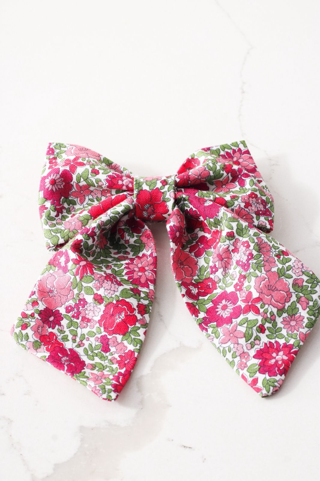 Ruby Red Mini Bow